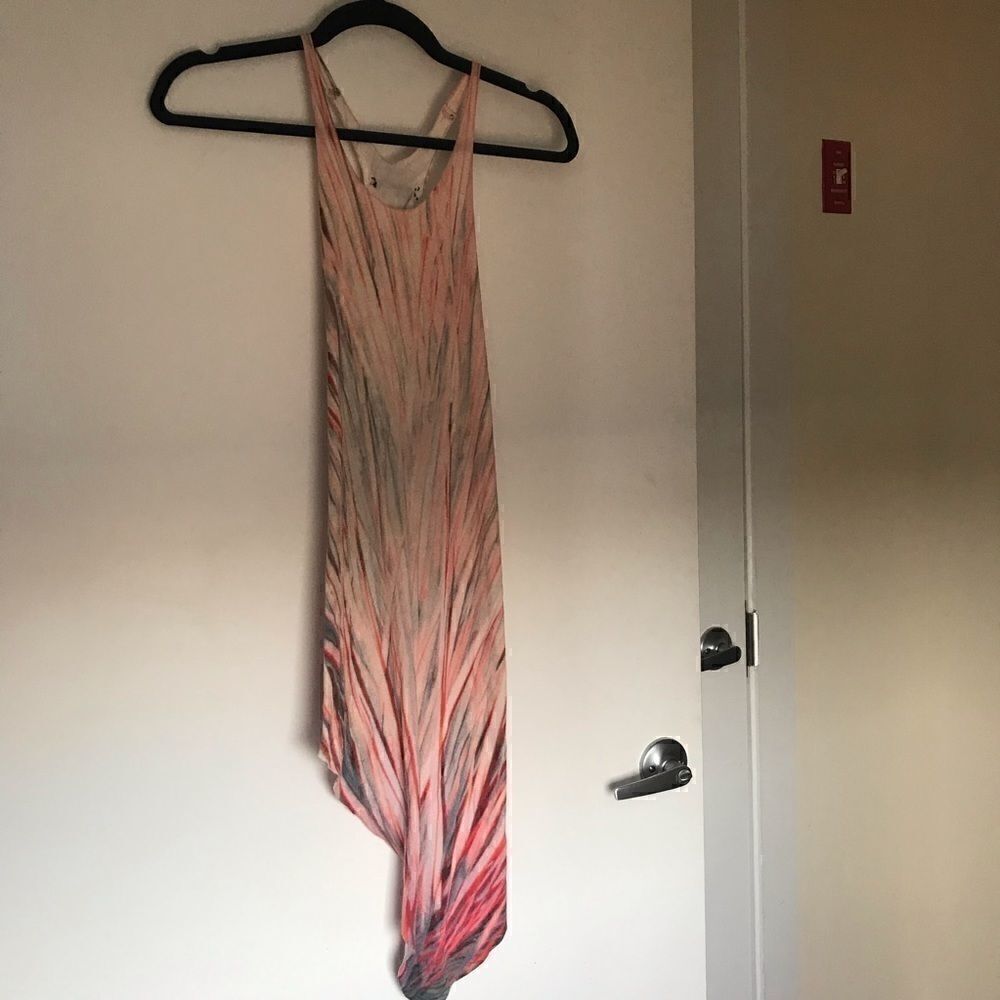 Pink stretch jersey dress #8 